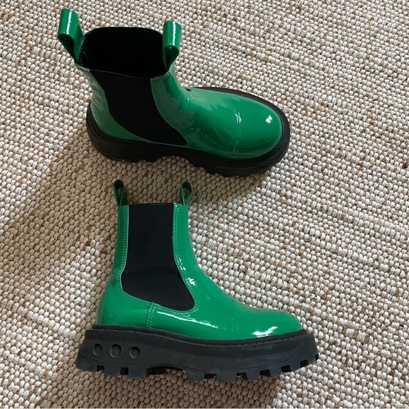 Simon Miller Green Scrambler Chelsea Boot - Picture 9 of 12